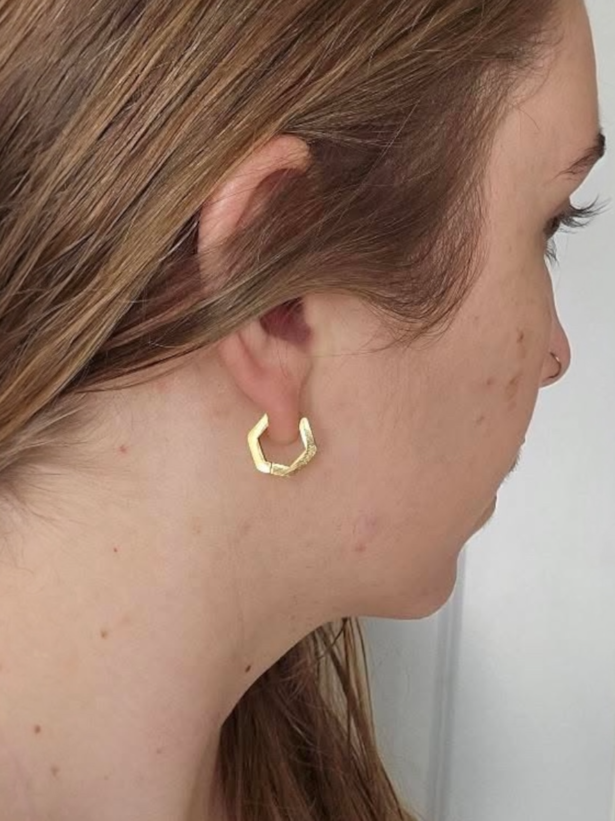 Monarch Hex Earrings