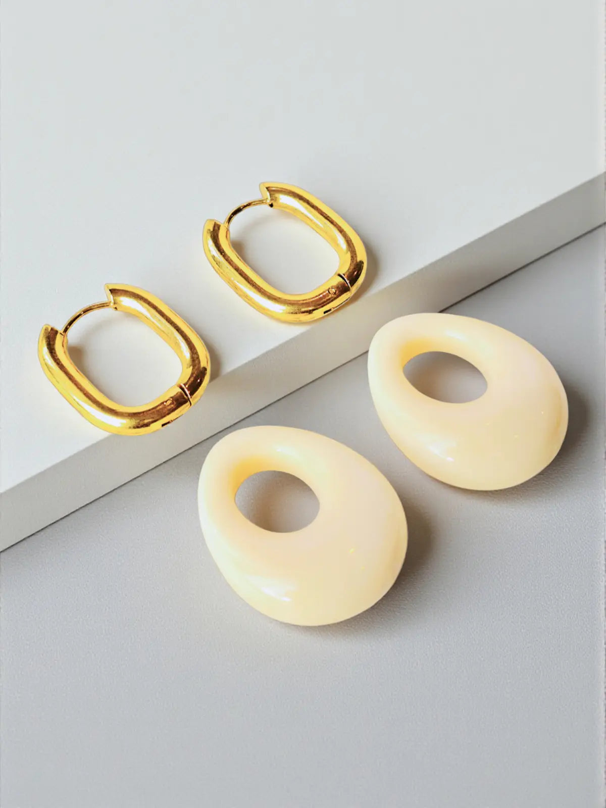 Luma Enamel Drop Earrings - Laliyo Bedminster
