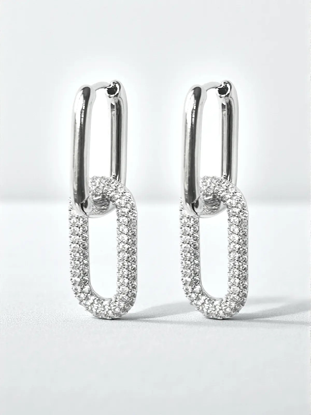 Noir Luxe Links Earrings - Laliyo Bedminster