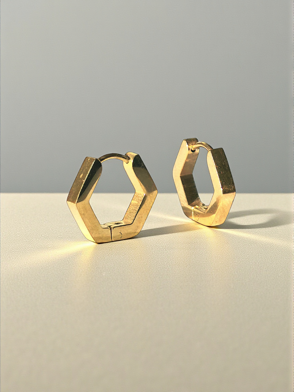 Monarch Hex Earrings