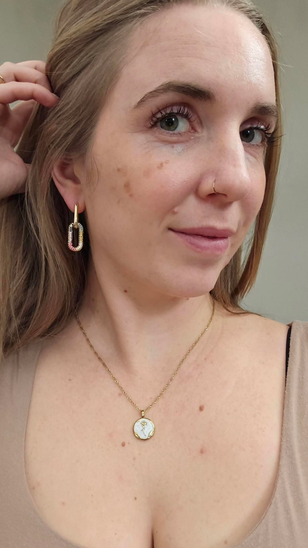 Noir Luxe Links Earrings
