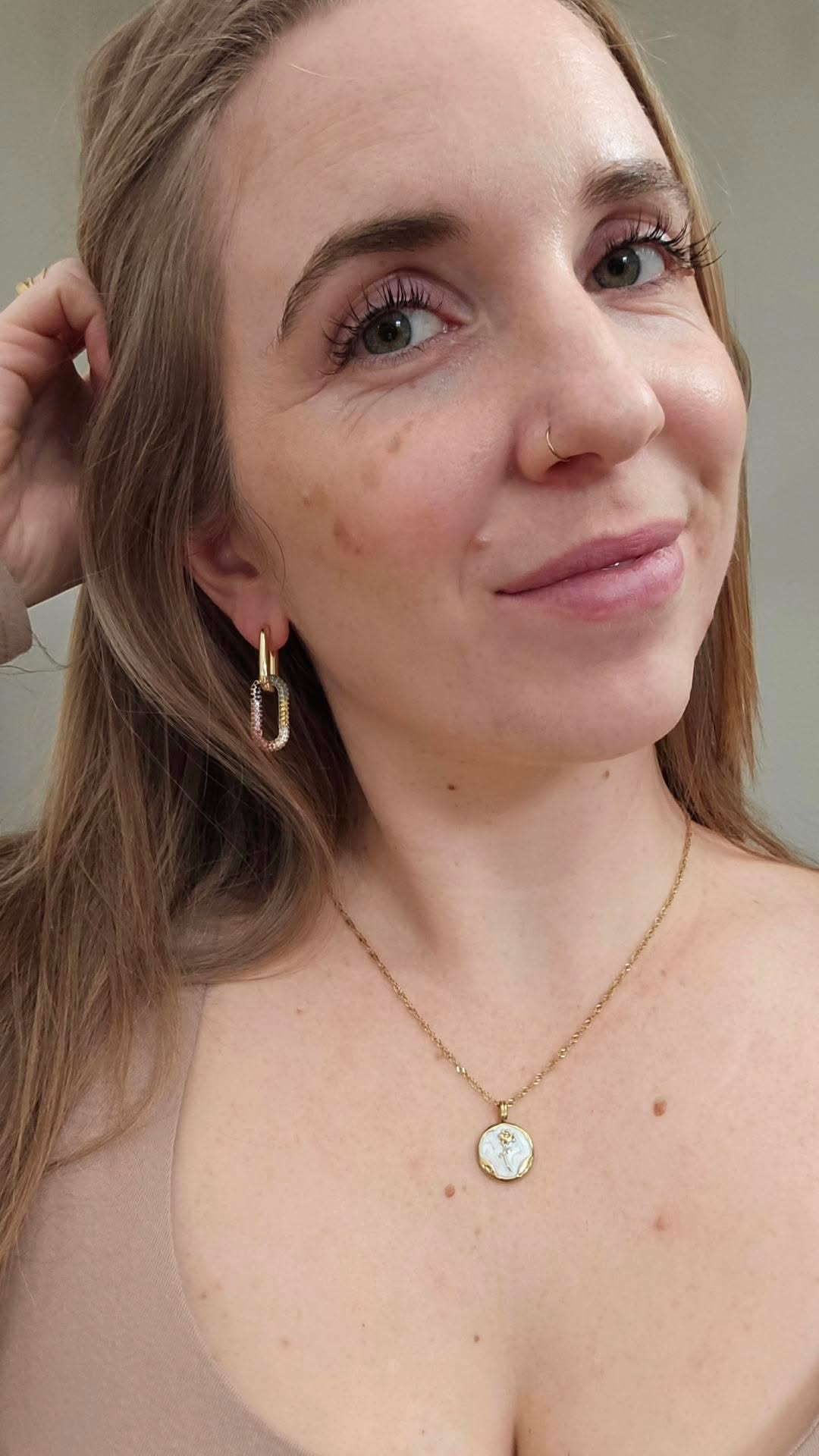 Noir Luxe Links Earrings