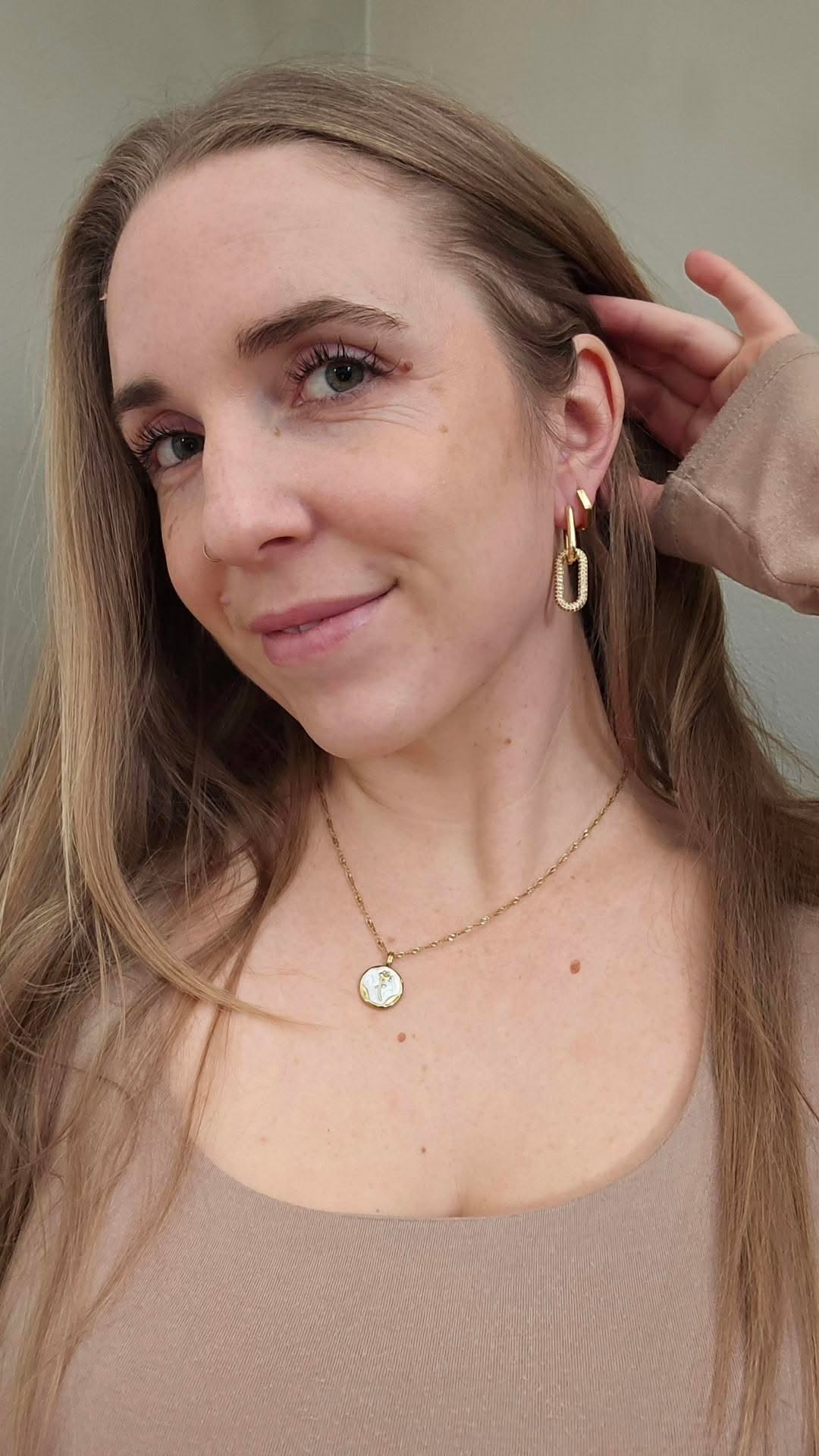 Noir Luxe Links Earrings