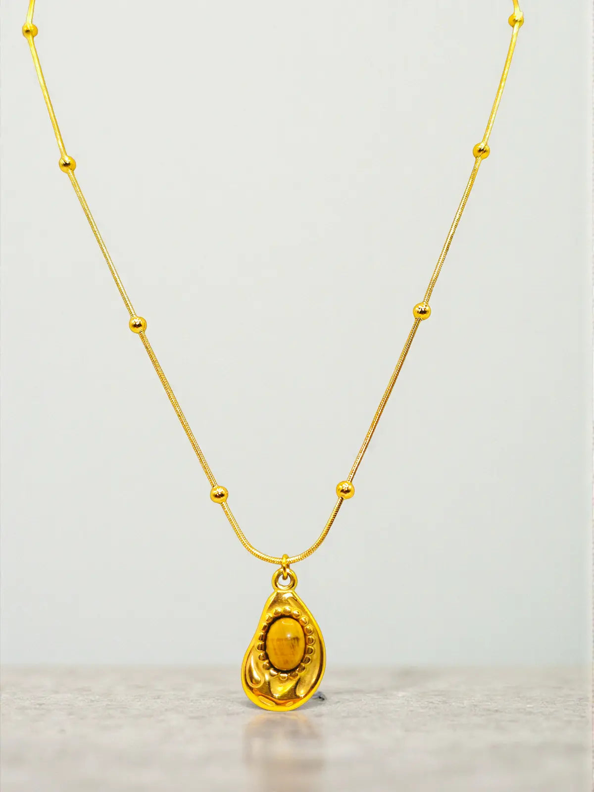 Nova Ember Stone Necklace - Laliyo Bedminster